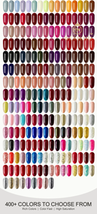 ชุดน้ำยาทาเล็บเจลสีใสสำหรับร้านทำเล็บชุดยาทาเล็บแบบแช่ UV/LED โลโก้ตามสั่ง - Product Image 5