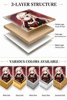 Kartu Ilustrasi Koleksi Cetak Premium Anime Shikishi Board untuk Konvensi Komik