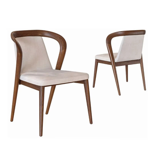 Sedia da pranzo in <span class=keywords><strong>legno</strong></span> massello <span class=keywords><strong>di</strong></span> lusso nordico, moderna e <span class=keywords><strong>di</strong></span> tendenza, la stessa sedia <span class=keywords><strong>di</strong></span> Little Red Book. - Product Image 5