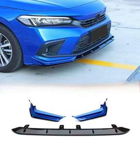 2025 होंडा नगर निकाय किट के लिए नई स्थिति एब्स बम्पर ऑटो पार्ट्स कार 3-पीसी फ्रंट होंठ - Product Image 3