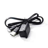 Cable de Extensión Divisor USB Tipo-C Macho a Doble USB Tipo-A Hembra con Conector SR