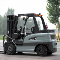 Chariot élévateur électrique à faible entretien avec capacité de 3,5T, hauteur de levage de 6m, options personnalisables, neuf