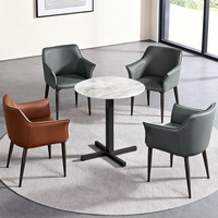 Chaise de conférence en cuir de haute qualité, design ergonomique, siège et dossier rembourrés, chaise de réception de bureau pour les réunions