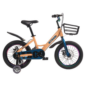 Fabricant MTBGO, Vélo pour filles et garçons, style design montagne, cadre en acier CE, frein à disque, vélo pour enfants - Product Image 2