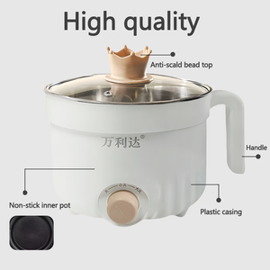 Sartén Eléctrica Doméstica de Pequeña Capacidad al por Mayor con Olla Interior Antiadherente Reforzada para Hot Pot y Uso Doméstico - Product Image 3