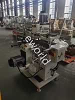 Machine de fraisage à copie haute vitesse à tête unique pour profilés aluminium, avec broche de 12 000 tr/min, pour le fraisage des trous de serrures de fenêtres et de portes