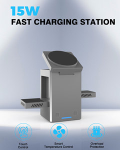 ESON 2025 Tendance 3-en-1 Station électronique pliable magnétique Chargeur sans fil compatible avec iPhone <span class=keywords><strong>Airpods</strong></span>, <span class=keywords><strong>Apple</strong></span> Watch - Product Image 3