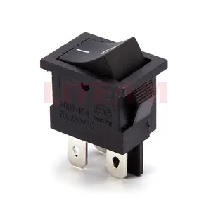 KCD1-104 4 pin High Load Compact Series Rocker Switch Rocker Switches For Electric Fireplace