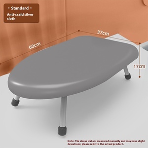 Planche <span class=keywords><strong>à</strong></span> repasser pliable pratique pour la maison, support de fer <span class=keywords><strong>à</strong></span> repasser électrique, table <span class=keywords><strong>à</strong></span> repasser de bureau renforcée pour le <span class=keywords><strong>repassage</strong></span> des vêtements - Product Image 5