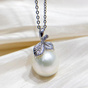 Accesorios de Perlas DIY, Soporte Vacío para Colgante de Plata S925, Collar de Oro y Plata para Mujer, Modelo 31443, 10-13 Yuanes - Product Image 4