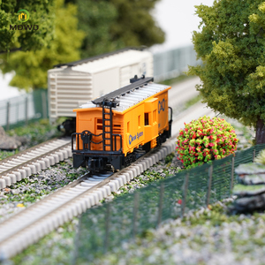 รถไฟจำลองขนาด N รุ่น <span class=keywords><strong>Caboose</strong></span> 1:160 ระบบ Chessie สำหรับนักสะสมโมเดลรถไฟในไดโอรามา - Product Image 5