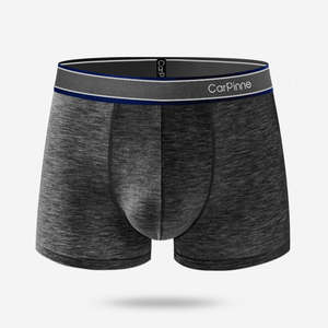 Calzoncillos bóxer de alta calidad a granel, venta al por mayor, Bóxer básico de algodón con banda cómoda transpirable para hombre, Calzoncillos Bóxer básicos para hombre con logotipo personalizado - Product Image 2
