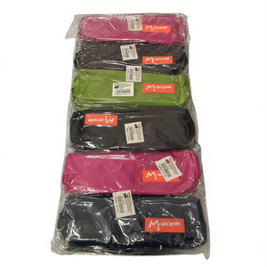 M-Zone Pencil Case 12/Pack Colorful Storage For School Supplies - Product Image 1