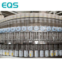 Máquina Envasadora de Cerveza a Pequeña Escala, 250-3000 BPH, Sistema de Vacío Automático, Rellenadora de Bebidas Carbonatadas SUS304 para Cervecería