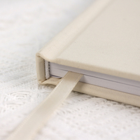 Carnet de notes personnalisé en tissu, couverture rigide, journal en lin pour affaires, format A5, personnalisable avec logo