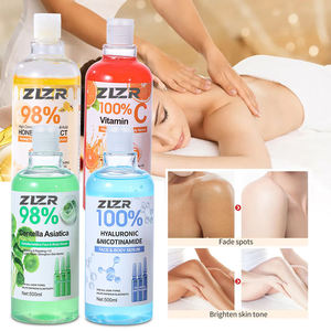 Sérum Liquide Anti-Âge Éclaircissant et Blanchissant à la Vitamine C, Nicotinamide, AHA et Acide Kojique pour le Visage et le Corps, Spécialement Conçu pour les Peaux Noires Profondément Ternes - Product Image 1