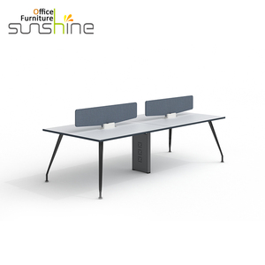 Produttore di Guangzhou 3 persone <span class=keywords><strong>Studio</strong></span> scrivania dimensioni Standard di mobili divisori - Product Image 6