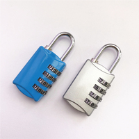 Cadenas à combinaison à 4 chiffres en alliage de zinc, réinitialisable, avec code, personnalisable avec logo OEM, vente en gros