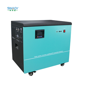 Tất cả trong một năng lượng mặt trời 6000W 48V biến tần tần số thấp được xây dựng trong MPPT điều khiển 200AH pin lithium di động năng lượng mặt trời Máy phát điện - Product Image 1