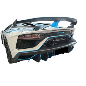 ชุดแต่งรอบคันไฟเบอร์คุณภาพสูง SVJ ชุดกันชนหน้า ชุดกันชนหลัง สำหรับ Lamborghini Aventador LP700 - Product Image 5