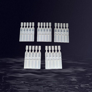 Tubo de muestra de <span class=keywords><strong>Calandria</strong></span> de ampolla de plástico PE de mini Esencia de prueba de tamaño pequeño de 1ml para ungüento/ungüento - Product Image 1