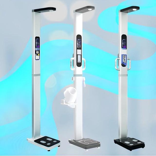 Portable Body Fat Scale for Mobile Physical Examination Vehicle