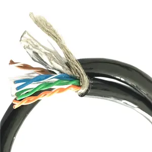 Sualtı haberleşme Cat5E/6 denizaltı Ethernet kablosu su geçirmez konnektör çekme okyanus ağ kablosu