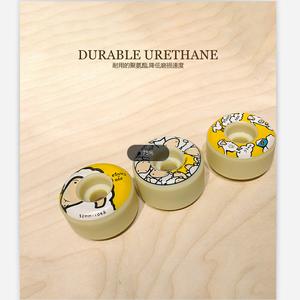 Patineta Profesional ETNIES X SHOX X 666WHEELS de Marca Compartida con Ruedas de Poliuretano de Alto Rebote HS+ - Product Image 3