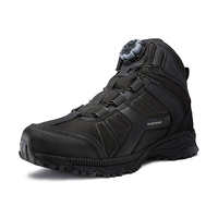 Chaussures de randonnée tactiques imperméables pour hommes, chaussures mi-hautes imperméables, fabrication sur mesure, vente en gros, OBM, ODM