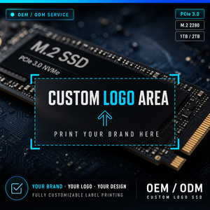 Service OEM/ODM – Disque SSD interne M.2 NVMe 2280 PCIe 3.0 1 To 2 To avec logo personnalisé pour les assemblages de PC - Product Image 4