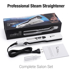 Steampplus+ Lisseur Vapeur Professionnel 1000W avec Plaques en Céramique, Fer Plat Électrique Portable, Autres Affichages, Usage Domestique - Product Image 3