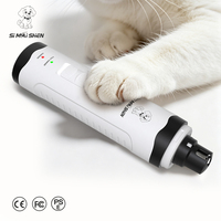 SiMAiSHEN-M3 Kit de Toilettage Professionnel Sans Fil pour Animaux de Compagnie avec Double Lumière LED, Ultra-Silencieux, pour Soins des Pattes, Fournitures pour Animaux, Petshop, Maison