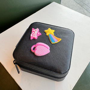 Caja de Almacenamiento de Joyas de <span class=keywords><strong>Viaje</strong></span> Portátil Moderna de Plástico PP <span class=keywords><strong>Plegable</strong></span> Flexible Cuadrada Pequeña, Organizador de Collares para Niñas de Gran Capacidad - Product Image 5