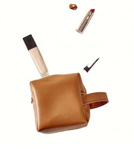 Pochette de voyage portable personnalisée en cuir PU imperméable avec fermeture éclair pour cosmétiques et maquillage – Vente en gros - Product Image 2