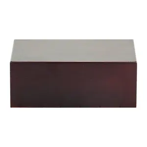 BSCI Factory Customized Handmade Dark Brown Hinged Storage Wooden Gifts And Premium Packaging Box Chest