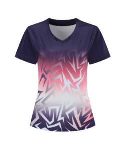 No pegajoso de secado rápido Slim-Fit mujeres adultos camisetas deportivas Tenis de Mesa equipo de ping pong uniformes voleibol camisetas bádminton desgaste - Product Image 2