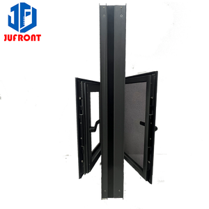 Cửa lưới xếp li công nghiệp không có đường ray dưới cùng bằng thép không gỉ để kiểm soát muỗi cho phòng khách ngoài trời phòng ngủ bên ngoài - Product Image 5