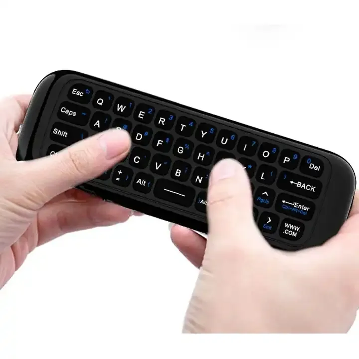 Sıcak satış M8 Mini hava fare uzaktan kumanda TV Android kutusu için 2.4G Mini kablosuz klavye