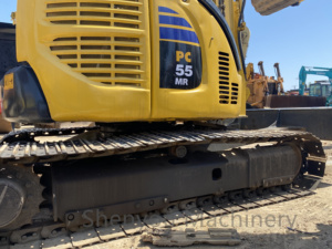 Mini-excavatrice sur chenilles PC55MR avec moteur et pompe, forte puissance de creusement, garantie 1 an - Product Image 5