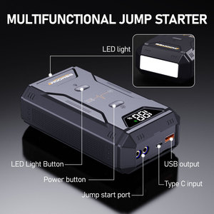 Kit de démarrage d'urgence portable professionnel 4500A, sortie d'usine OEM, personnalisé, étanche, pour booster la batterie de voiture et de moto - Product Image 5