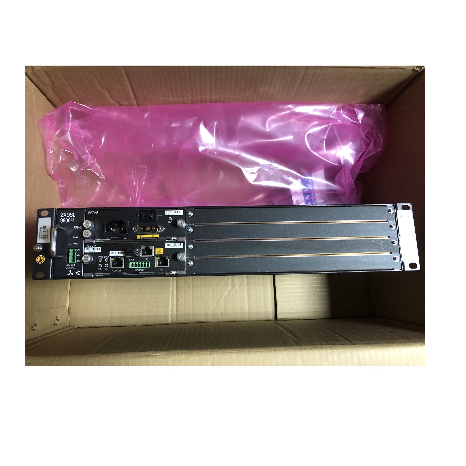 ZTE MSAN bakır çözüm ZXDSL 9806H süper yıldız Mini DSLAM/ DSL MDU