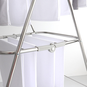 [HOME FRIEND] ราวตากผ้าพับได้รุ่น C-800 พรีเมียม แบบปีกนก สำหรับซักผ้าทุกวัน พร้อมโครงสร้างที่แข็งแรงและงานตกแต่งที่เรียบหรู - Product Image 1