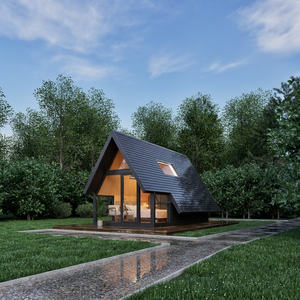 Residencia de Vacaciones Boutique Premium en la Orilla del Mar, Retiro de Lujo en la Montaña, Desarrollo Turístico Escénico, Casa en Forma de A S190 - Product Image 3