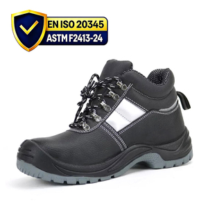 <span class=keywords><strong>Calzado</strong></span> <span class=keywords><strong>de</strong></span> <span class=keywords><strong>Seguridad</strong></span> EN ISO 20345, Botas <span class=keywords><strong>de</strong></span> <span class=keywords><strong>Trabajo</strong></span> <span class=keywords><strong>de</strong></span> Cuero Vacuno <span class=keywords><strong>de</strong></span> Caña Baja, Resistentes al Agua y al Aceite, en Oferta - Product Image 1