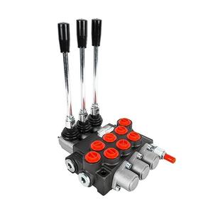 Válvula Hidráulica de Control Direccional Manual Hansen Original Nueva de 1 a 7 Bobinas P40 40L/min con Joystick para Montacargas 1 - Product Image 3
