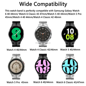 Bracelet de montre en acier inoxydable Deluxe Quick Fit pour <span class=keywords><strong>Samsung</strong></span> <span class=keywords><strong>Galaxy</strong></span> <span class=keywords><strong>Watch</strong></span> 6 40 mm 44 mm / Watch6 Classic 43 mm 47 mm <span class=keywords><strong>Watch</strong></span> 4 <span class=keywords><strong>5</strong></span> - Product Image 4