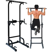 Star Fitness Équipement de gymnastique à domicile Push up Training Body Building Workout System Pull up Dips Board Push up Stand Bar Power Tower