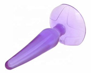Vuelos de cristal claro jelly anal juguetes suave sensación enchufe trasero para los hombres las mujeres <span class=keywords><strong>juego</strong></span> de <span class=keywords><strong>amor</strong></span> - Product Image 4