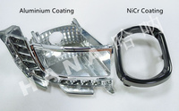 Système de ligne de production de revêtement sous vide pour éclairage automobile, à moteur haute efficacité contrôlé par PLC HANA, anti-corrosion et conception personnalisable