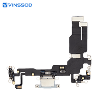 Câble flexible de port de charge pour iPhone 15/15 PLUS/15 P/15PM, connecteur de dock USB-C, adaptateur de réparation de téléphone couleur assortie, fournisseur